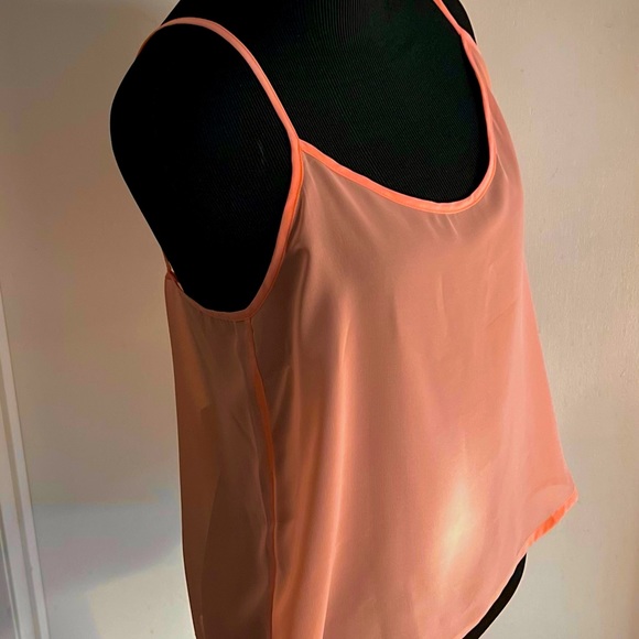 Cute Chiffon Camisole-Med-Never Used. Great to wear w/jeans, by American Apparel - Picture 4 of 11